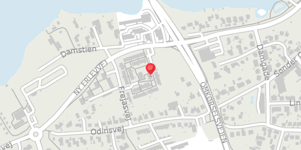 Trafikstøjkort på Frejas Have 32, 6100 Haderslev