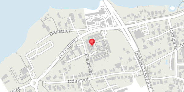Trafikstøjkort på Frejas Have 35, 6100 Haderslev
