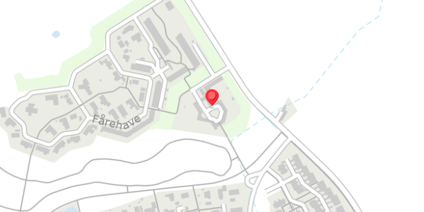 Trafikstøjkort på Fælleshave 1, 6100 Haderslev