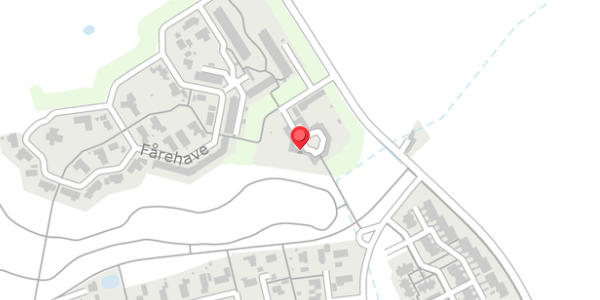 Trafikstøjkort på Fælleshave 14, 6100 Haderslev