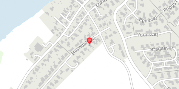 Trafikstøjkort på Heimdalsvej 3, . , 6100 Haderslev