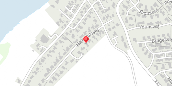 Trafikstøjkort på Heimdalsvej 7, 6100 Haderslev