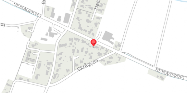 Trafikstøjkort på Hejsagervej 42A, . , 6100 Haderslev