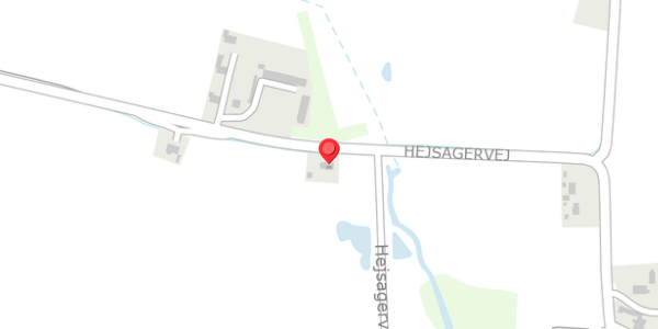 Trafikstøjkort på Hejsagervej 84, . , 6100 Haderslev