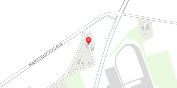Trafikstøjkort på Hestehaven 29, 6100 Haderslev