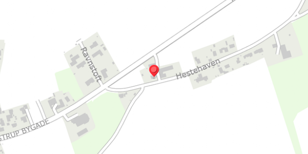 Trafikstøjkort på Hestehaven 48, 6100 Haderslev