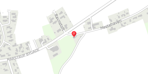 Trafikstøjkort på Hestehaven 59, . , 6100 Haderslev
