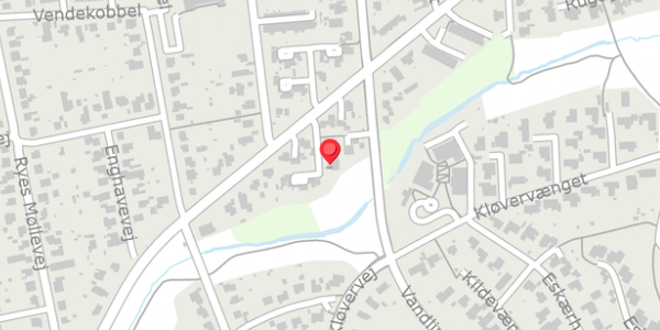 Trafikstøjkort på Humlevænget 21, . , 6100 Haderslev