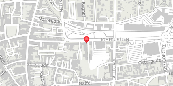 Trafikstøjkort på Jomfrustien 24, 6100 Haderslev