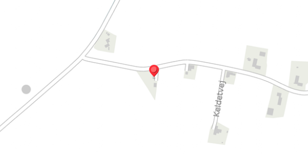 Trafikstøjkort på Keldetvej 2, . , 6100 Haderslev