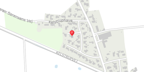 Trafikstøjkort på Kelstruphave 79, 6100 Haderslev