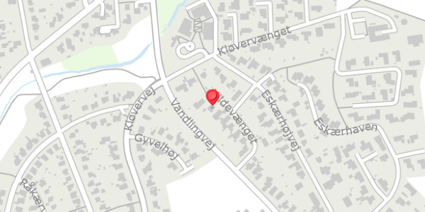Trafikstøjkort på Kildevænget 13, . , 6100 Haderslev