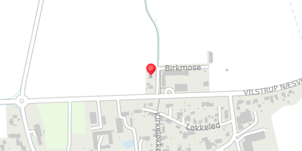 Trafikstøjkort på Birkmose 3, 6100 Haderslev
