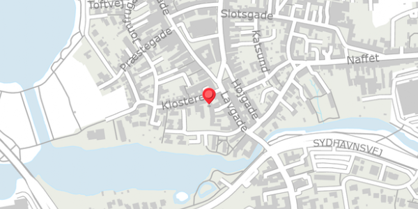 Trafikstøjkort på Klosteret 3B, . , 6100 Haderslev