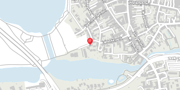 Trafikstøjkort på Klosteret 25B, . , 6100 Haderslev