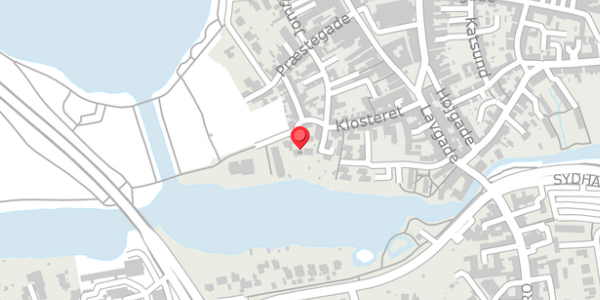Trafikstøjkort på Klosteret 25D, . , 6100 Haderslev