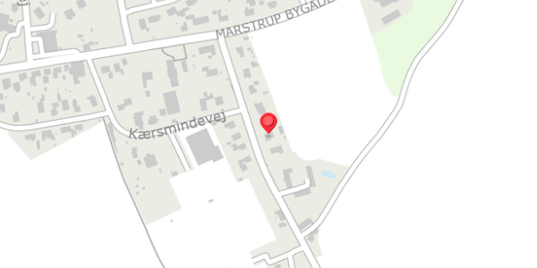 Trafikstøjkort på Knokbjerg 11, . , 6100 Haderslev