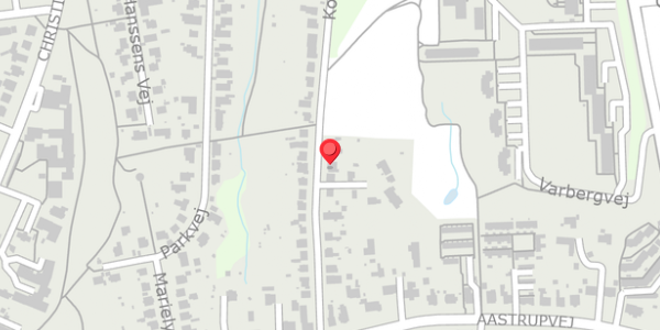 Trafikstøjkort på Kongevej 14, . , 6100 Haderslev