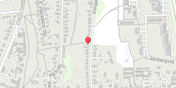 Trafikstøjkort på Kongevej 25, . , 6100 Haderslev