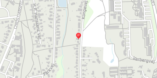 Trafikstøjkort på Kongevej 29, . , 6100 Haderslev