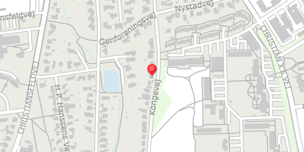 Trafikstøjkort på Kongevej 51, . , 6100 Haderslev