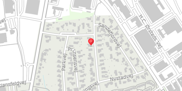 Trafikstøjkort på Kongevej 73, 6100 Haderslev