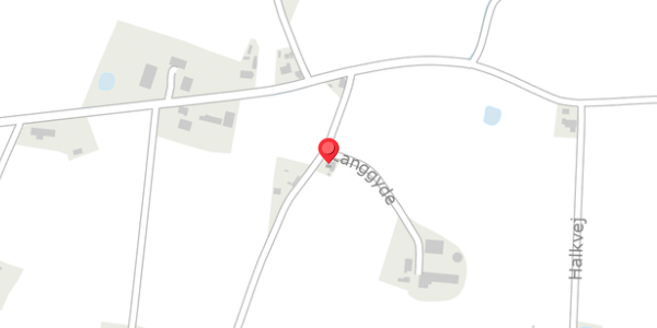 Trafikstøjkort på Langgyde 7, . , 6100 Haderslev