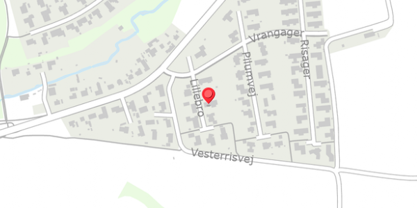 Trafikstøjkort på Lillebro 7, . , 6100 Haderslev