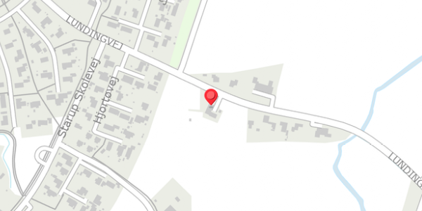 Trafikstøjkort på Lundingvej 34, . , 6100 Haderslev