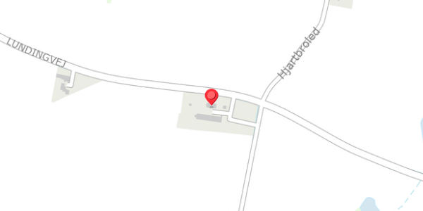 Trafikstøjkort på Lundingvej 80, 6100 Haderslev
