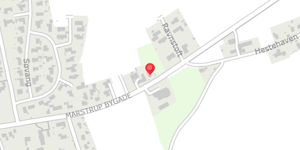 Trafikstøjkort på Marstrup Bygade 100, . , 6100 Haderslev
