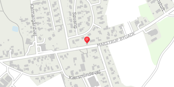 Trafikstøjkort på Marstrup Bygade 118, . , 6100 Haderslev