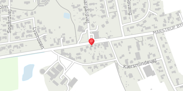 Trafikstøjkort på Marstrup Bygade 131, . , 6100 Haderslev