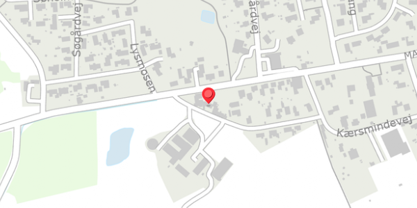 Trafikstøjkort på Marstrup Bygade 139, . , 6100 Haderslev
