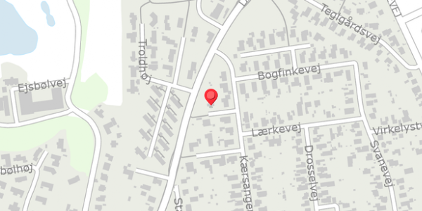 Trafikstøjkort på Mejsestien 4, . , 6100 Haderslev