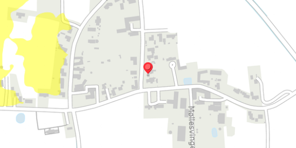 Trafikstøjkort på Moltrup Bygade 4, . , 6100 Haderslev