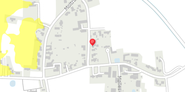Trafikstøjkort på Moltrup Bygade 8, . , 6100 Haderslev