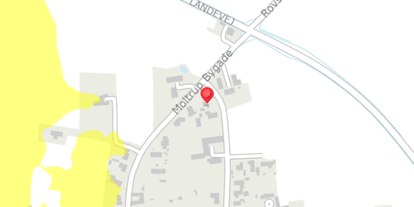 Trafikstøjkort på Moltrup Bygade 29, . , 6100 Haderslev