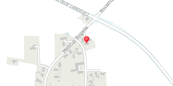 Trafikstøjkort på Moltrup Bygade 30, . , 6100 Haderslev