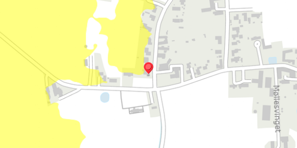 Trafikstøjkort på Moltrup Bygade 82, . , 6100 Haderslev