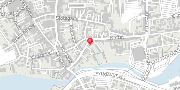 Trafikstøjkort på Naffet 2B, 6100 Haderslev