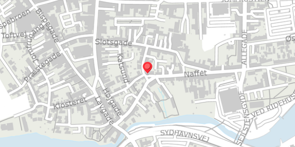 Trafikstøjkort på Naffet 3, . , 6100 Haderslev