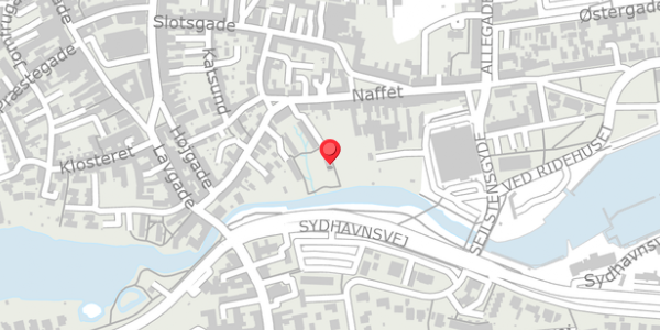 Trafikstøjkort på Naffet 4T, 6100 Haderslev