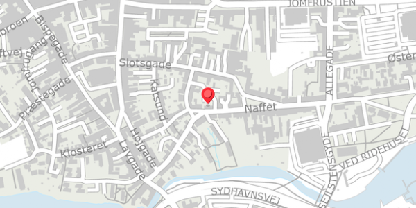 Trafikstøjkort på Naffet 7D, 6100 Haderslev