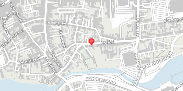 Trafikstøjkort på Naffet 8, 6100 Haderslev
