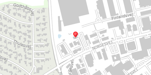 Trafikstøjkort på Norgesvej 3C, . , 6100 Haderslev