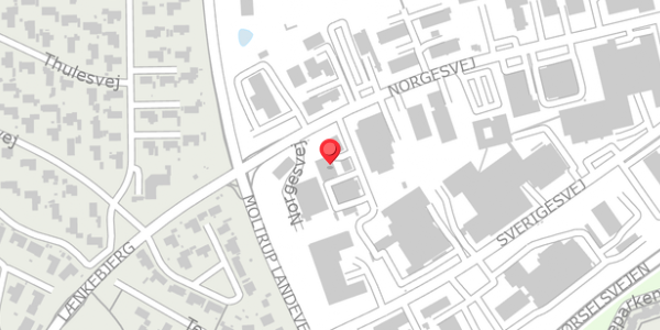 Trafikstøjkort på Norgesvej 4B, . , 6100 Haderslev