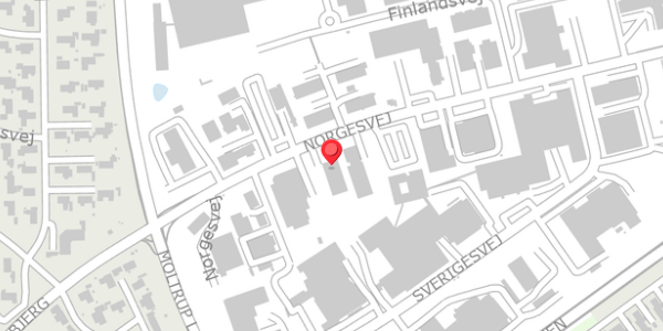 Trafikstøjkort på Norgesvej 10A, . , 6100 Haderslev