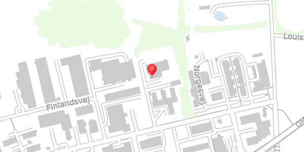 Trafikstøjkort på Norgesvej 49A, 6100 Haderslev