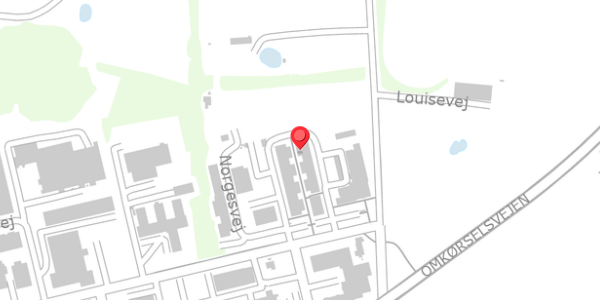Trafikstøjkort på Norgesvej 51U, . , 6100 Haderslev